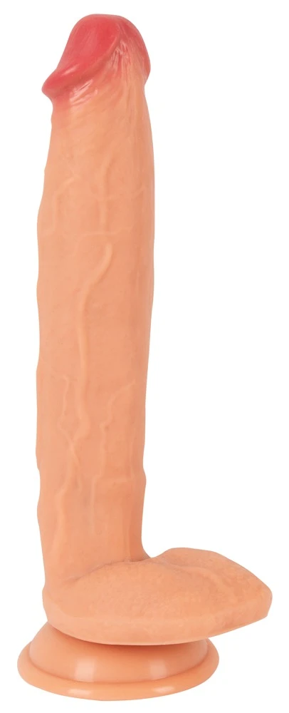 Realistixxx Real Giant 32,7cm, Real Giant: XXL-Naturdildo mit Saugfuß, dualer Vibration und realistischer Optik für intensiven, flexiblen Genuss!