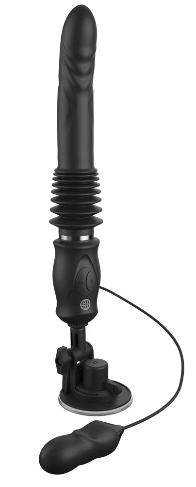 FFS Ultimate Silicone Thrus.BL, Erlebe maximale Power und vielseitige Funktionen mit dem Stoßvibrator Ultimate Silicone Thruster – für doppelte Stimulation und freihändigen Spaß