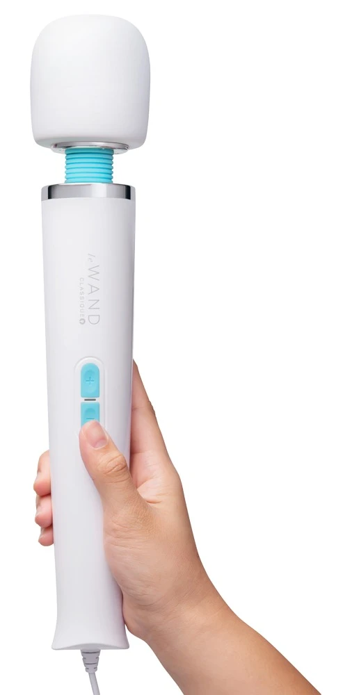Classique Plug-In Wand Massage, Luxus-Massagestab le WAND mit 8800 RPM Power, 10 Modi, Kabelbetrieb, extra langes Kabel, ikonische Dauer-Vibes