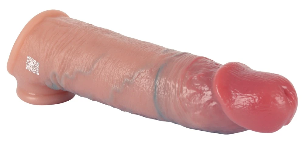 Realistixxx Extension Sleeve, Penishülle mit Hodenring aus Silikon – Realistische Verlängerung um 6,5 cm, mehr Umfang, elastische Passform und sicherer Halt für intensivere Momente