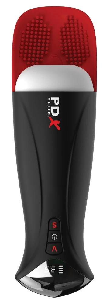 PDXE Fap-O-Matic Pro XL White, Intensive Penismassage mit Hyper Pulse für Hoden: Der Fuck-O-Matic Pro XL sorgt für maximale Stimulation und volle Kontrolle
