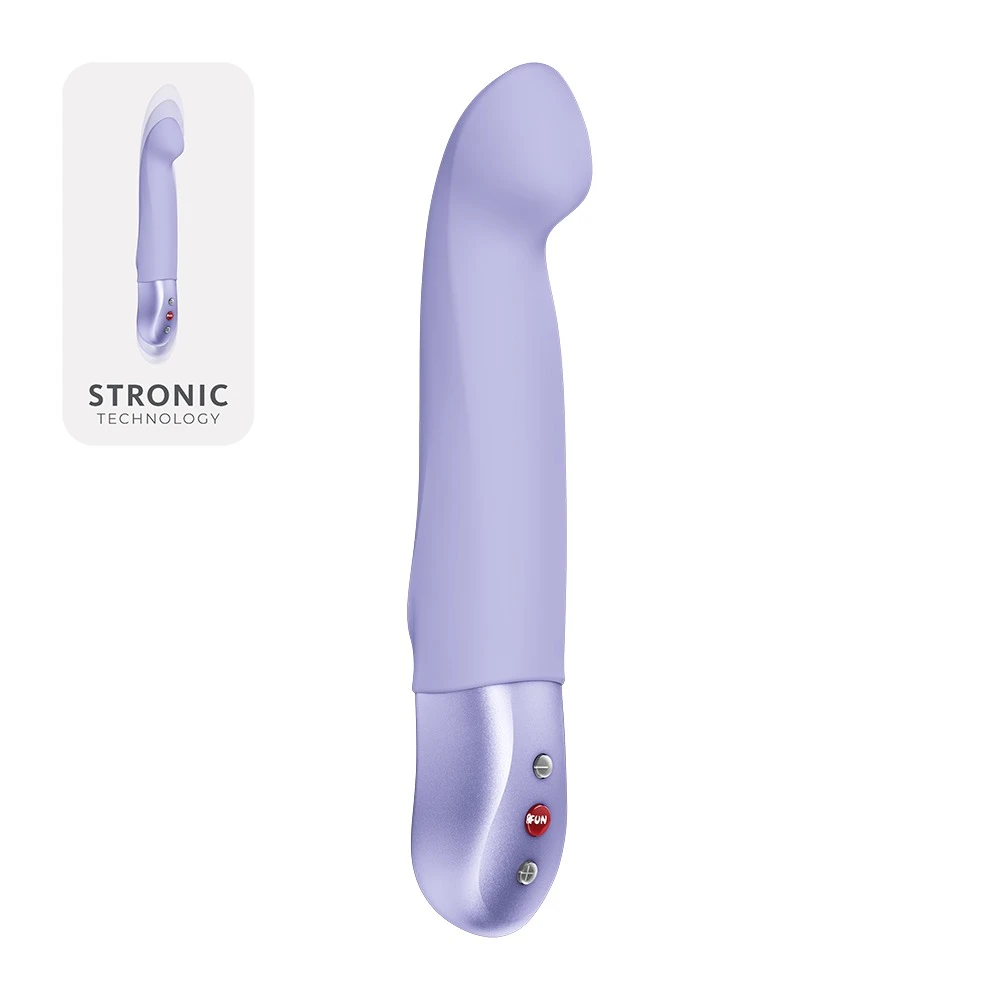 Stronic G Purple, G-Punkt Vibrator mit Stoßfunktion 10 Modi starke Bewegung ideal gebogen intensiv stimulierend Premium Qualität