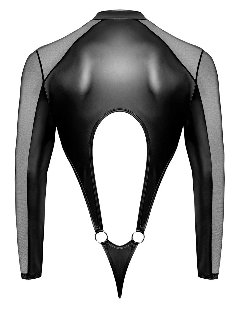 Svenjoyment Riobody im Mattlook – transparenter Powernet-Mix, Reißverschlüsse & Cut-out für starken Auftritt Svenjoyment Riobody im Mattlook – transparenter Powernet-Mix, Reißverschlüsse & Cut-out für starken Auftritt