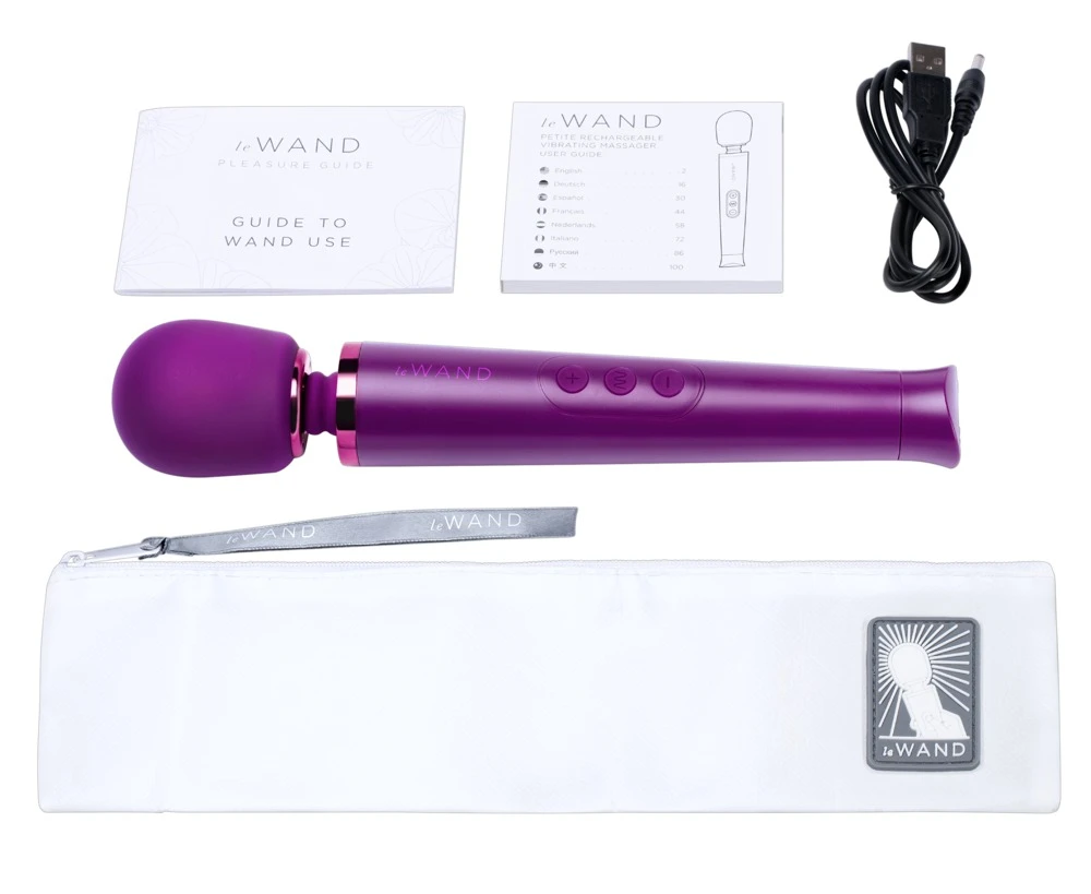 Le Wand Petite Massagestab mit flexiblem Hals