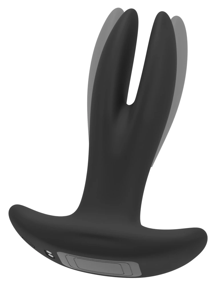 Analstretching deluxe: RC-Vibrator mit 3 Motoren, 8 Modi und Fernbedienung für kontrollierte Lust und gezielte Dehnung