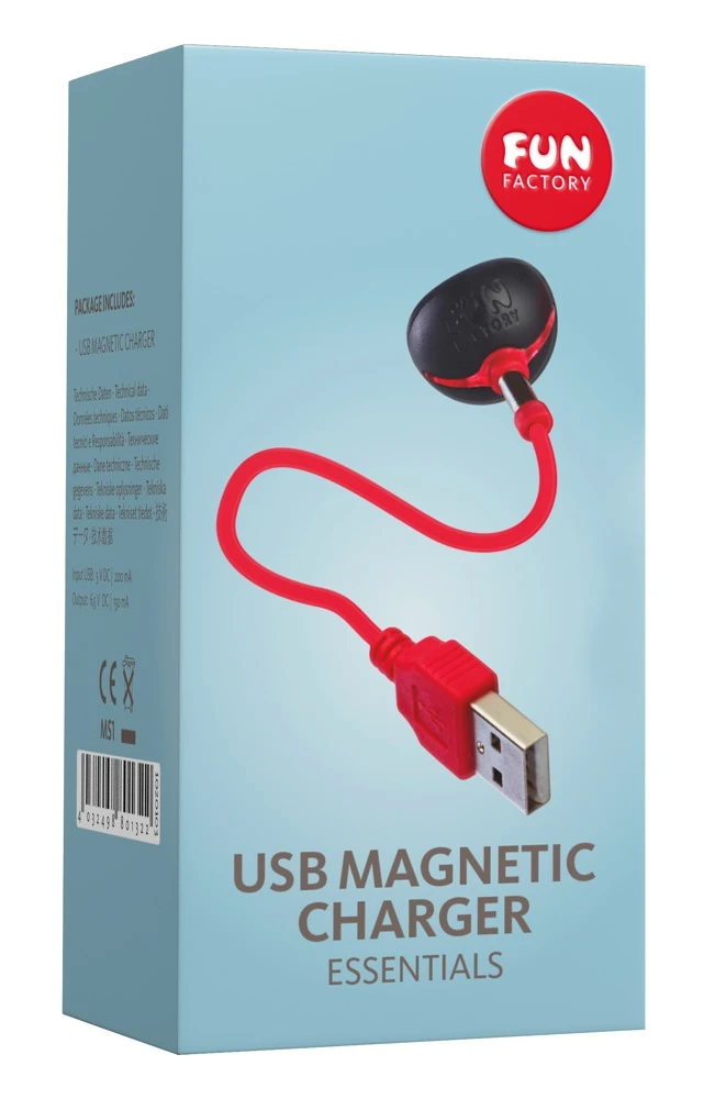 Magnetic Charger USB, USB-Magnet-Aufladestecker für Click'n'Charge-Vibratoren schnelles Aufladen ohne Batterien!