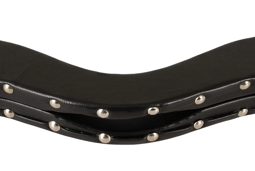 Le Humbler, Humbler Hodenpranger mit Lederbezug, 2 Schlössern, Schlüsseln und seitlichen Fesselringen für intensive BDSM Spiele – ZADO