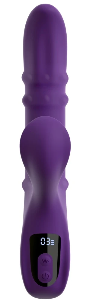 Nodding Rabbit Vibr. Nodding, You2Toys Rabbitvibrator – Aufreizender Nodding Vibrator mit 3 Moving Rings für intensive G-Punkt- & Klitorisstimulation