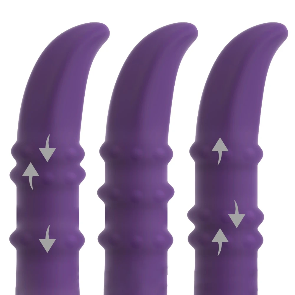 Nodding Rabbit Vibr. Nodding, You2Toys Rabbitvibrator – Aufreizender Nodding Vibrator mit 3 Moving Rings für intensive G-Punkt- & Klitorisstimulation