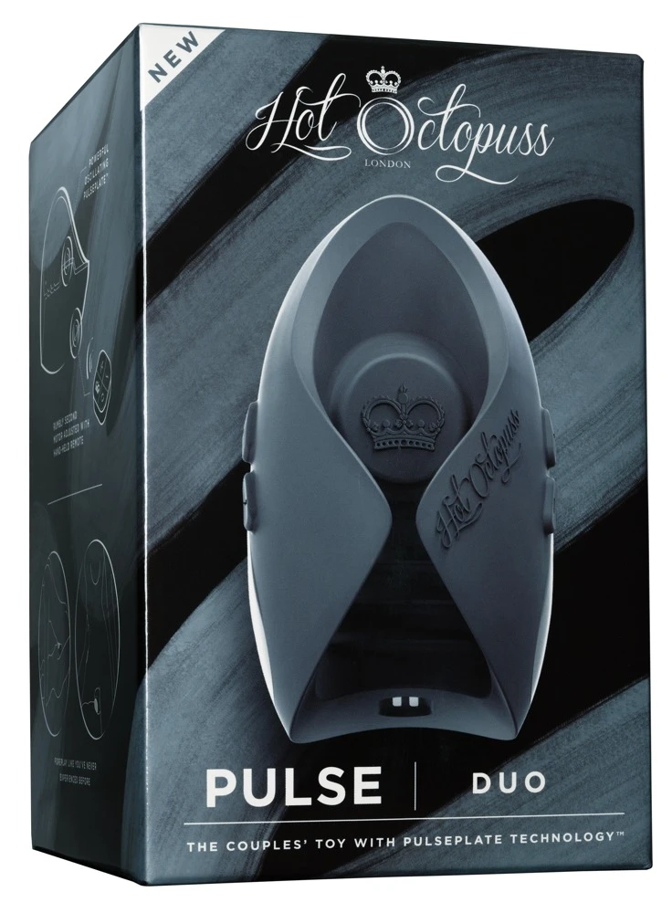 Pulse Duo 2025, Pulsierende Orgasmen mit oder ohne Erektion -Hightech-Stimulation für Solo- und Paarspiel mit kraftvollen Vibes und Hands-Free Genuss