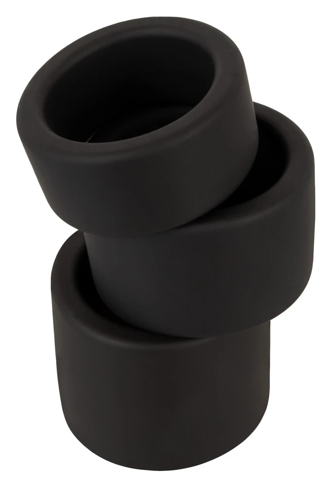 Erecto Ball Stretcher Set, Erecto Hodenring-Set – maritimes 3-teiliges Liquid-Silikon-Stretching für intensive Empfindungen und extra sexy Ball-Play