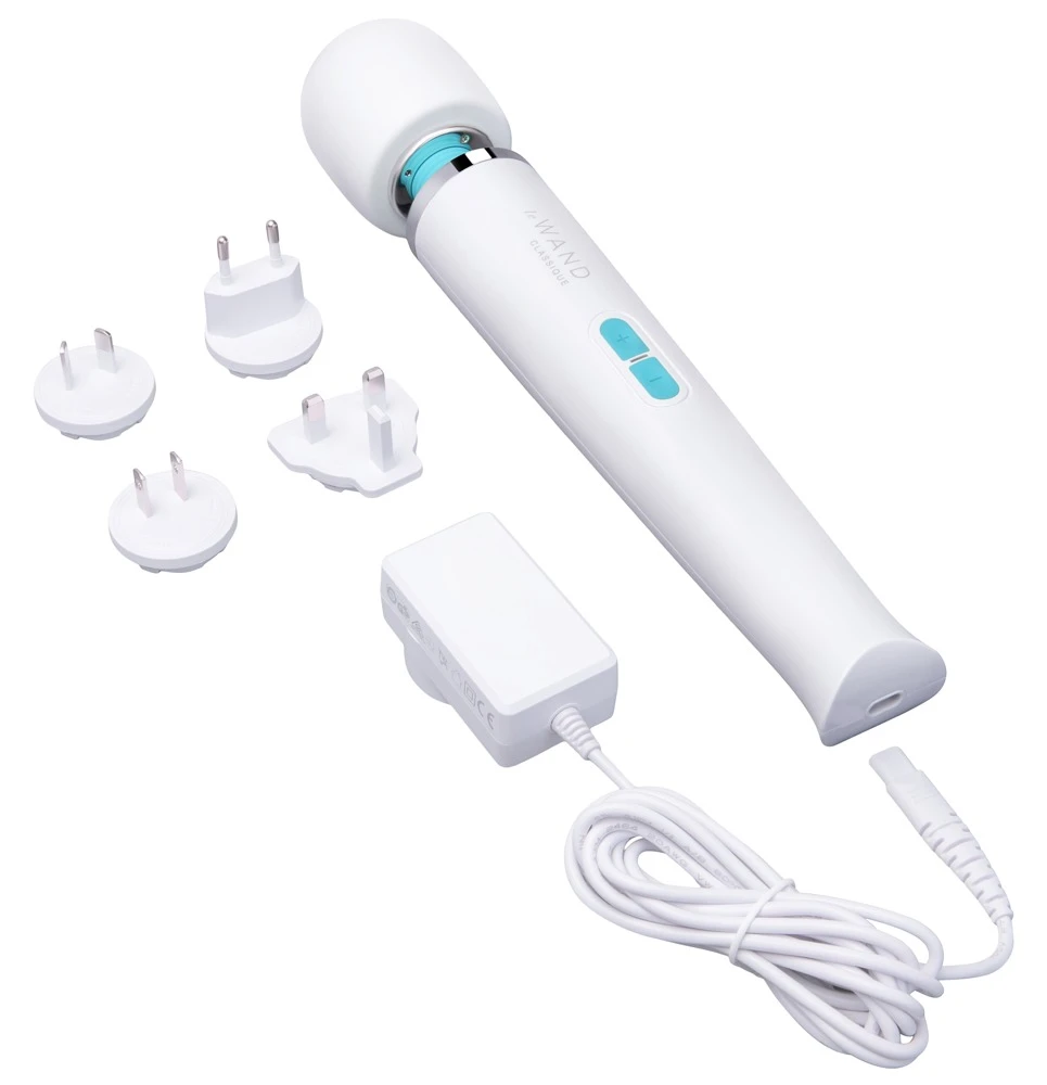 Classique Cordless Rechargeabl, Luxus-Massagestab mit 8.800 RPM Power, 10 Modi, kabellos & ergonomisch – intensives Vibrations-Upgrade für maximale Reize
