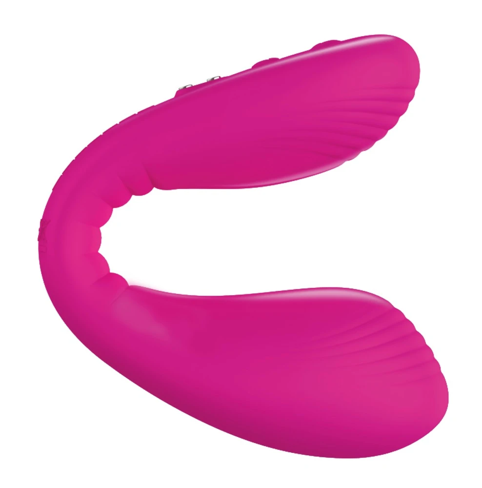 Dolce, Lovense Doppelvibrator mit App-Steuerung für intensive G-Zonen- & Klitoris-Vibrationen freihändig genießen