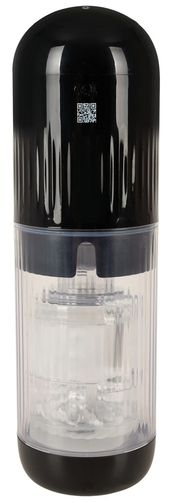 WYNE Masturbator 12, Masturbator mit 4 Funktionen, 3 Power-Motoren, Vibration, Saugen, Rotation & Stroking – sexy, wasserdicht & vielseitig – WYNE