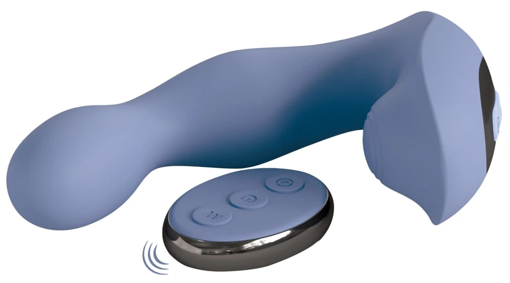 JJ Pulsus P-Spot, Intensive Prostata-Massage: 2 Motoren, 3 Modi & praktische Fernbedienung für gleichzeitige innere & äußere Stimulation