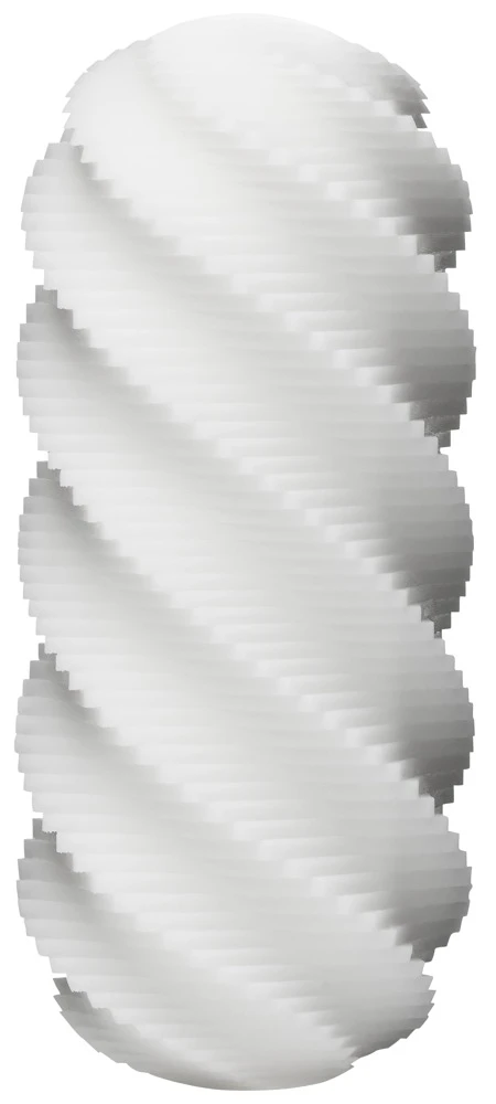 Tenga 3Dx SPIRAL, TENGA 3Dx SPIRAL Masturbator Wiederverwendbar 3D Reliefstruktur Softmaterial Intensiv Massagerillen inkl. Gleitgel