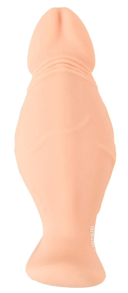 Realistixxx Rotating Plug, Realistixxx RealPlug rotierender Vibro-Plug im realistischen Penis-Design mit 10 Vibrations- und Rotationsmodi für aufreizende Anal- und Vaginalmassage