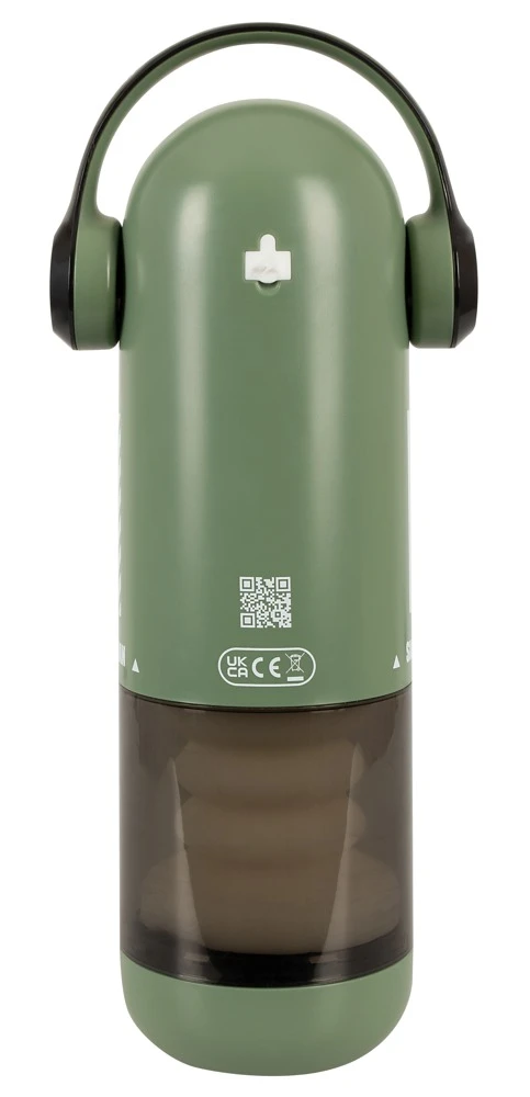 Rebel Skull Masturbator 3, Rebel SKULL Masturbator mit 3 Funktionen in cooler Totenkopf-Optik, rot leuchtenden Augen, Wärme-, Vibrations- und Stoßfunktion für intensives Solo-Vergnügen