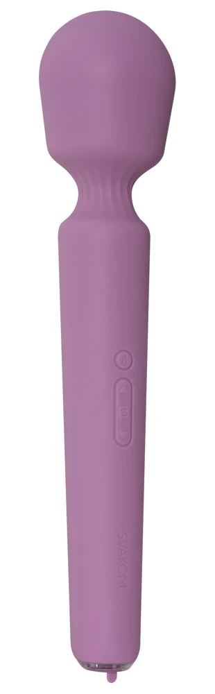 Emma Neo 2, Luxuriöser Massagestab Emma Neo 2 mit Bunny-Aufsatz, 5 Vibrationsmodi, Wärmefunktion und intelligentem Modus