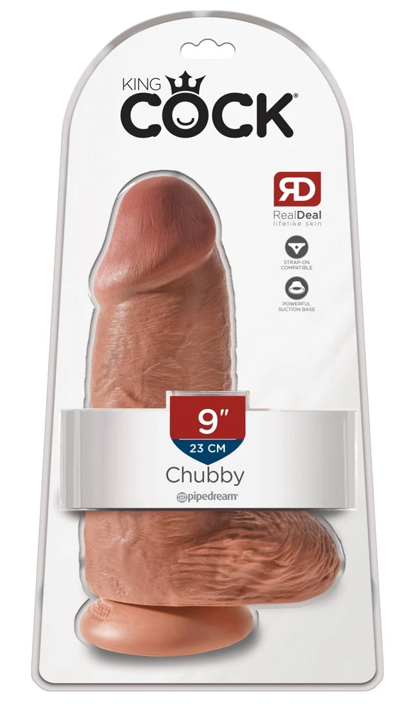 KC Chubby dicker Naturdildo 9 Zoll