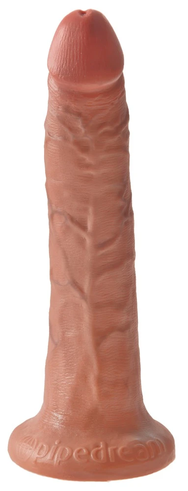 King Cock 7 Zoll Dildo mit Saugfuß