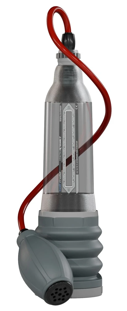 Hydroextreme 7 - Pump only, Hydro-Penispumpe mit Ballpumpe für Wassertraining, stärkere Erektion & Ausdauer Männer Bathmate HydroXtreme7