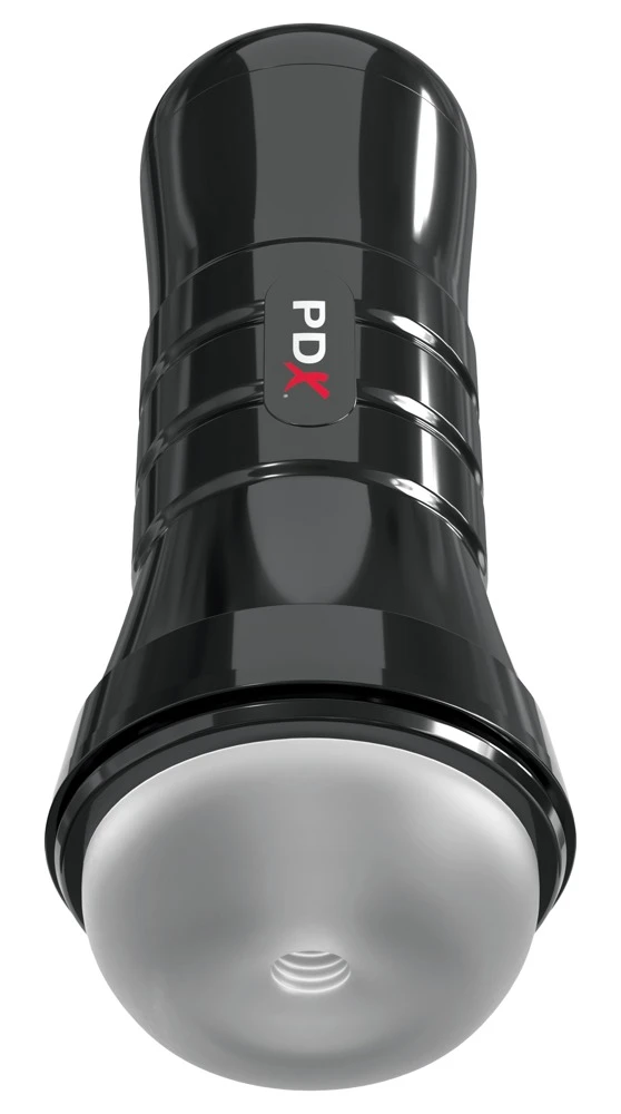 PDXE WetStroker Slide XXL Fros,XXL Masturbator mit Stimulationsstruktur in transparenter Optik Feuchtes Vergnügen ohne Gleitmittel