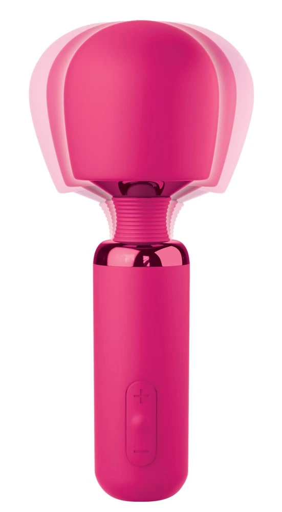 JJ Exona Body Wand, Eleganter Massagestab Exona von JimmyJane: 5 Vibrationsmodi, flexibler Silikonkopf, einfach zu bedienen & wiederaufladbar