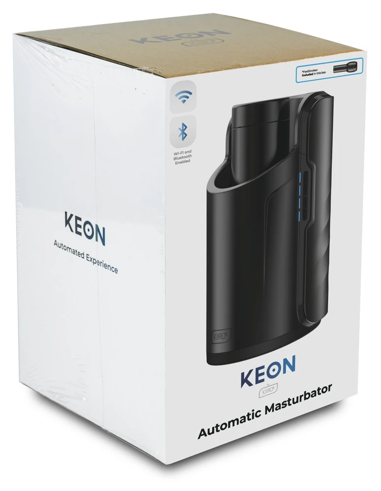 Keon WiFi Combo Set, Keon WiFi Combo Set – automatischer FeelStroker Masturbator für intensive Penis-Action mit 8 Geschwindigkeiten, 4 Stoßlängen und bis zu 230 Stößen pro Minute