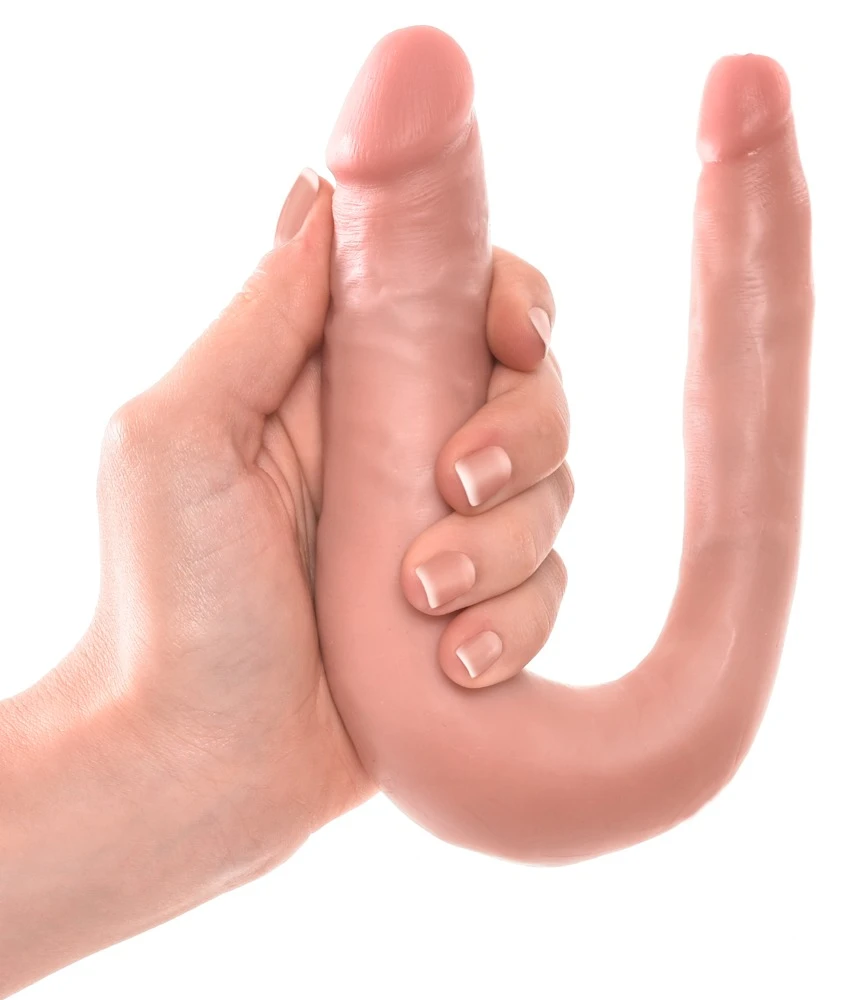 King Cock Double Trouble Doppeldildo im Naturlook