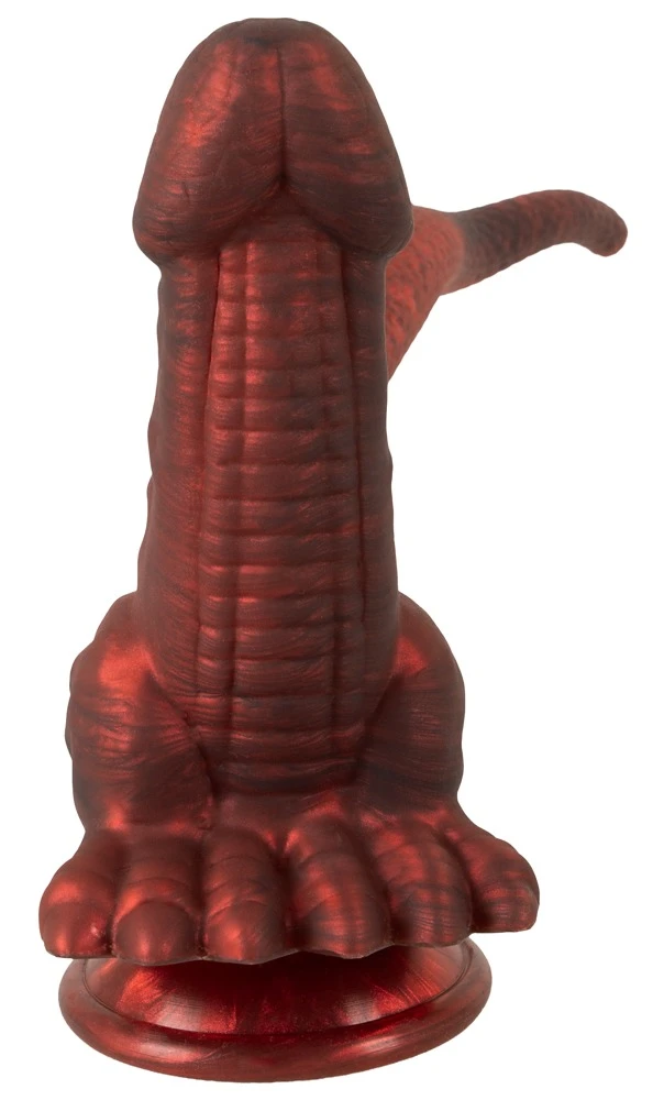 Beasty Cocks Panthera Double, Doppeldildo Panthera Double mit Saugfuß, markantem Plug und 30 cm Schwanz für heiße Spiele
