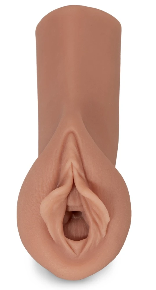 PDXE Sorority Snatch Brown, Erlebe intensiven Genuss mit dem griffigen Handjob-Masturbator Sorority Snatch - detailgetreu und hautähnlich!
