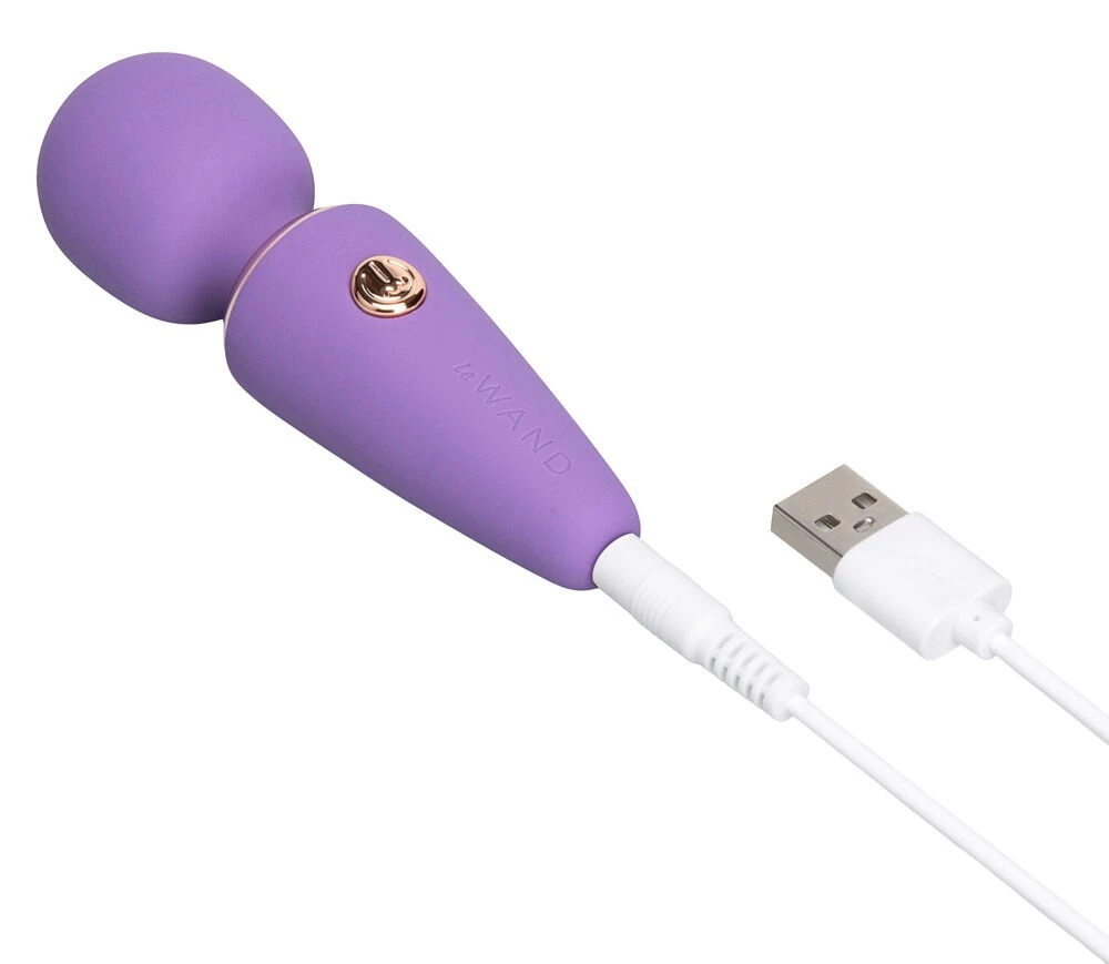 le Wand Mini Microwand, Mini Vibe Microwand von le Wand kompakter Massagestab mit kraftvoller Vibration flüsterleise Bedienung 7 Modi 3 Intensitäten Soft Touch für zuhause und unterwegs