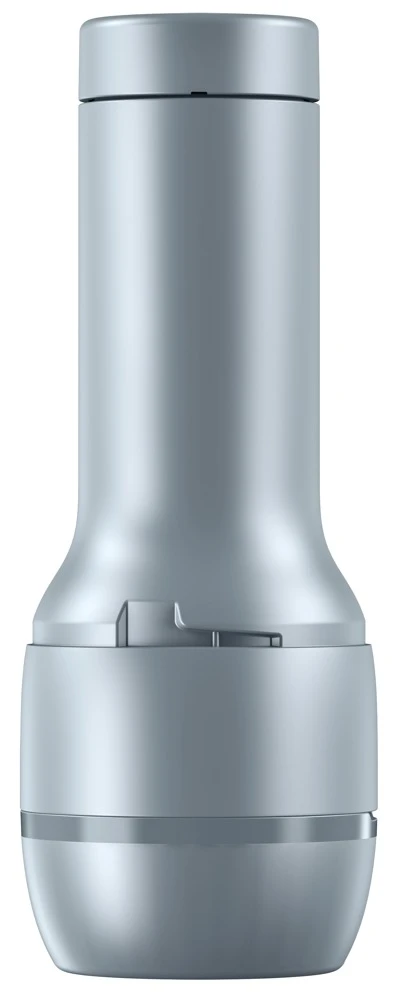 Feel Argenta Kiros, Silver Cyborg Argenta Masturbator in realistischer Vagina-Optik mit hautähnlichem Silver Skin Softmaterial, intensiver Noppenstruktur und diskretem Gehäuse für kraftvolle erotische Stimulation im futuristischen Style