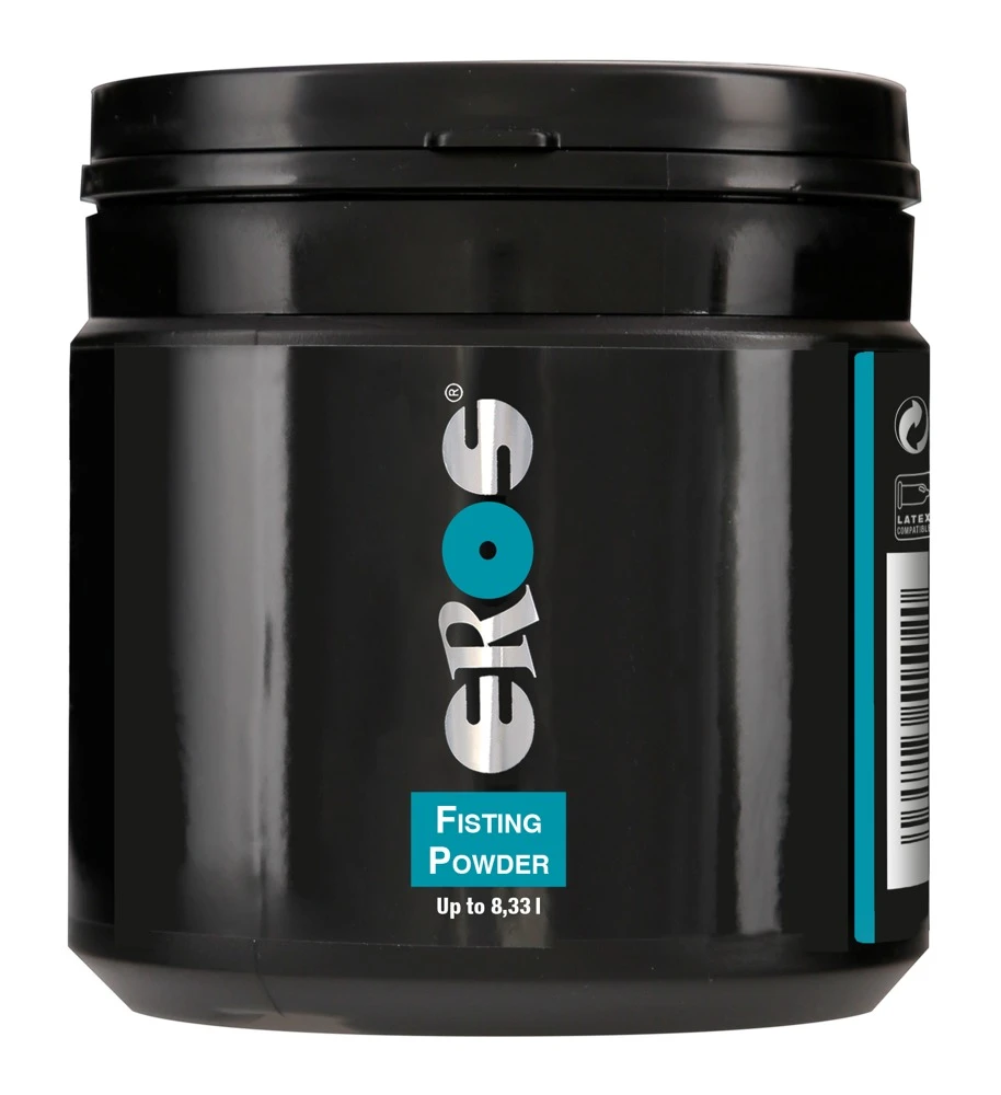 EROS Fisting Powder, Fisting Powder Gleitgelpulver hochergiebig zum Anmischen mit Wasser individuell dosierbar für dünnes oder dickes Gleitgel