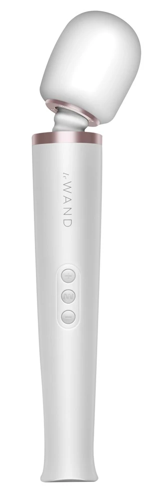 Le Wand Massagestab inkl. Strukturaufsatz 20 Vibrationsmodi in 10 Intensitäten