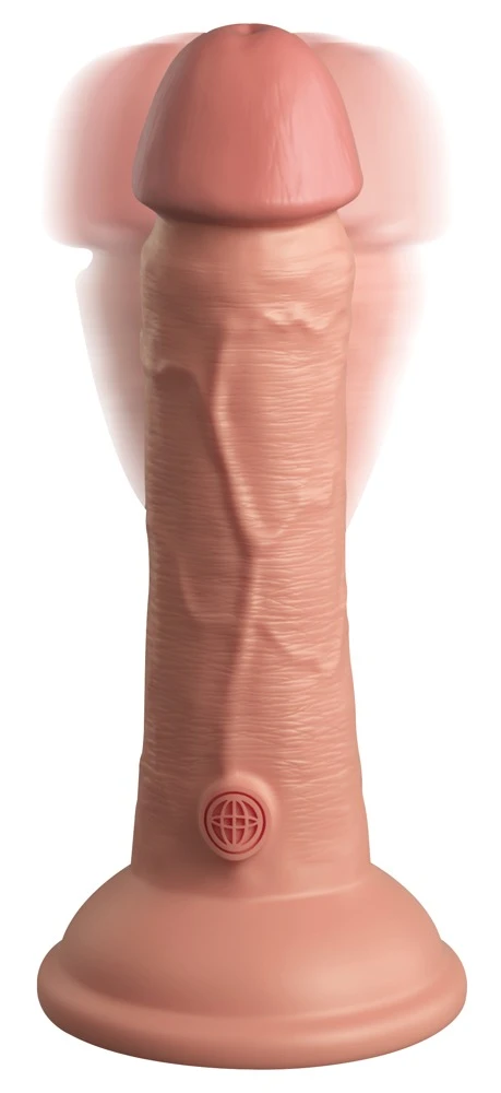 KCE 6 Zoll DD Vibrating Cock DD Vibrator in lebensechter Penisoptik