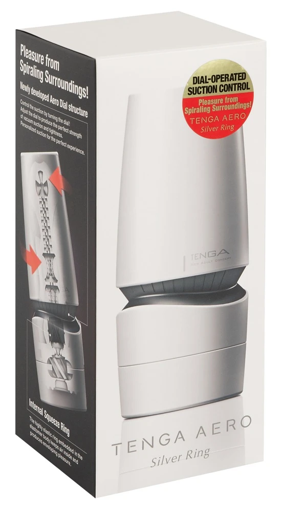 Tenga Aero Ring Masturbator mit steuerbarer Saugkraft in 10 Leveln