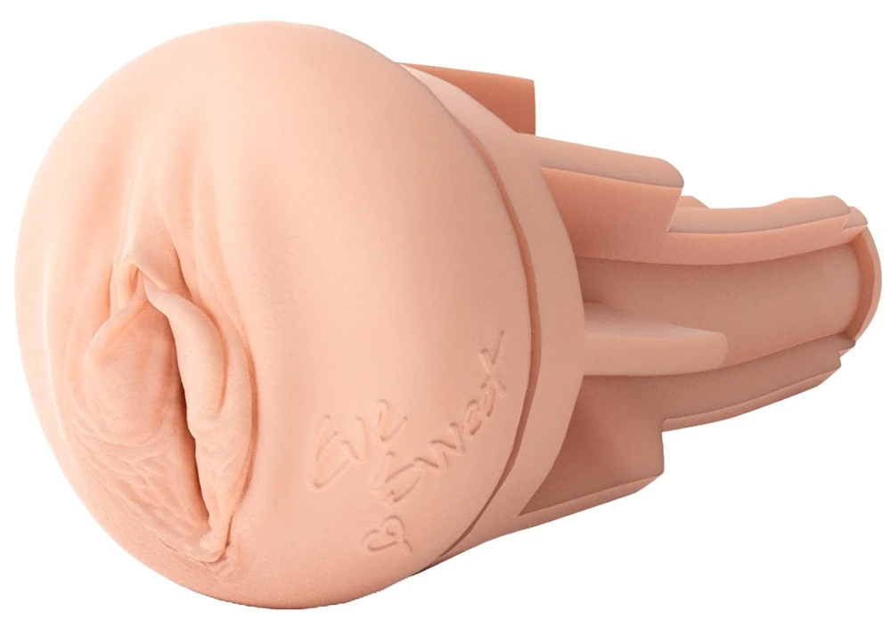 Fleshlight Girls Eve Sweet Fle, Fleshlight Eve Sweet Fleur De Soirée Masturbator – Aufreizende Vagina-Nachbildung mit intensiver Reizstruktur und diskretem Taschenlampen-Design