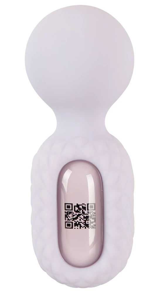 beau coeur Celoro Mini Wand, CELORO Mini Wand – kompakter Massagestab mit softem Kopf, 10 intensiven Vibrationsmodi und stylischer Rautenstruktur für präzise Lustmomente überall