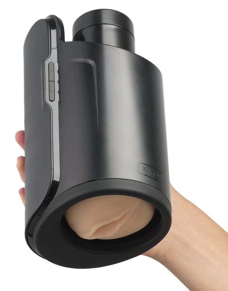 Kiiroo Keon WiFi Automatic Masturbator Adapter mit bis zu 230 Stößen pro Minute, 8 Geschwindigkeiten und 4 Stoßlängen für interaktiven Echtzeit-Handjob mit FeelStroker-Kompatibilität