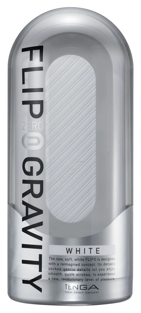 Tenga Zero Flip Gravity Aufklappbarer Masturbator in 2 Härtegraden