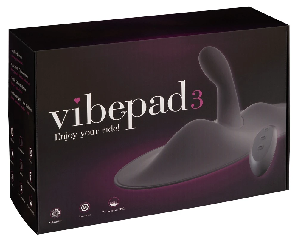 RC vibepad 3 Aufsitz-Vibrokissen mit 3 Motoren