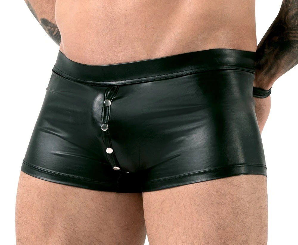 Schwarze Pants von Svenjoyment Bondage im edlen Mattlook. Elastisch und anschmiegsam für hohen Tragekomfort.