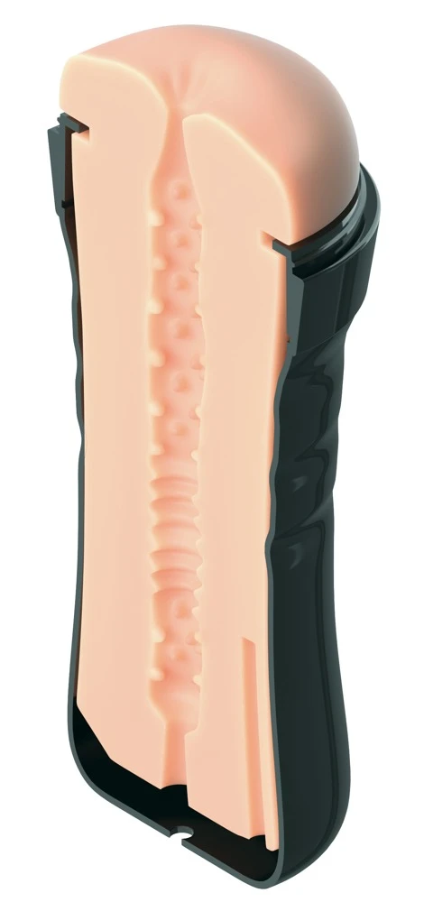 WetBussies-Super Banging Butth, Realistischer Anus-Masturbator mit Saugkontrolle, hautnahes Solo-Vergnügen ganz ohne Gleitmittel, einfach mit Wasser starten!