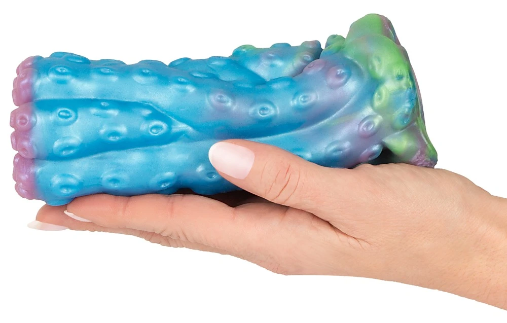 Beasty Cocks Tentacle Stroker, Beasty Cocks Cecaelia Stroker im Tentakel-Design mit Noppen, Rillen und intensivem Saug-Effekt