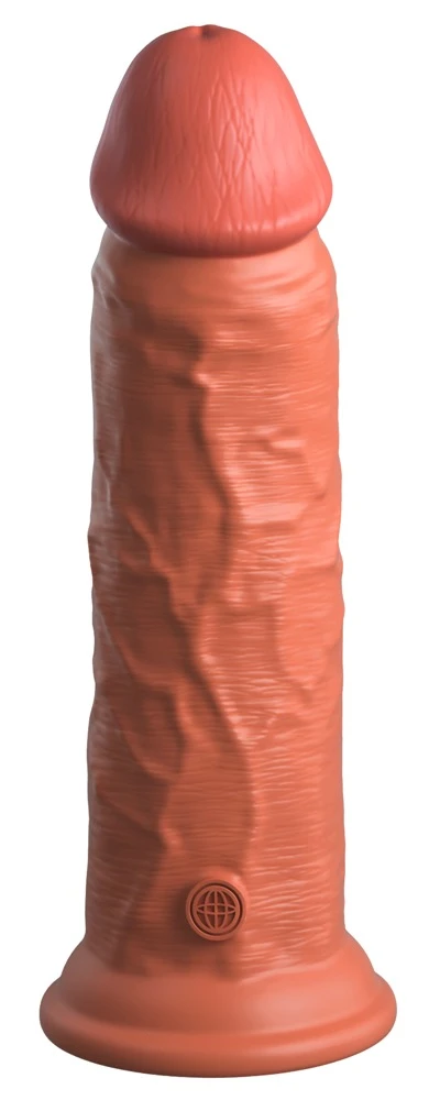 KCE 8 Zolle DD Vibrating Cock, Besser als echt: Weiche Haut, harter Kern und kraftvolle Vibration!