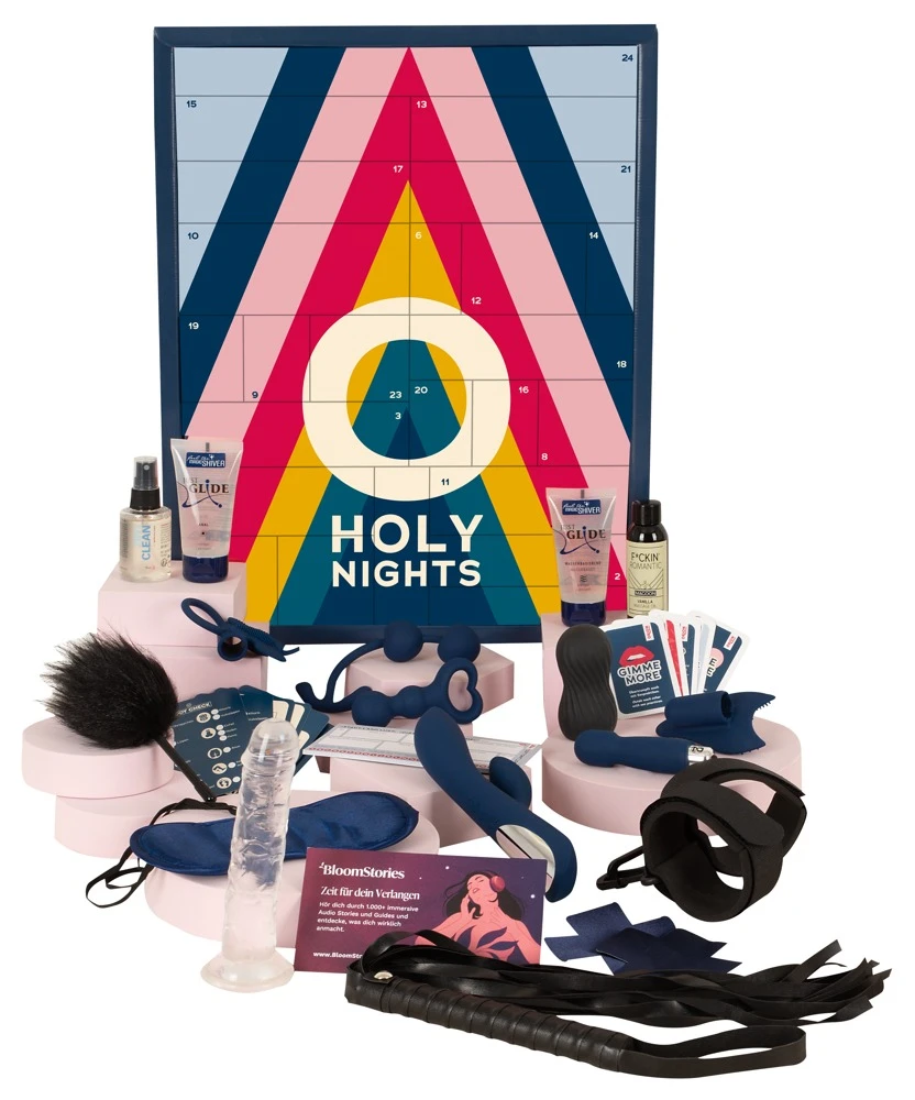 Erotik-Adventskalender 2025 – 24 sexy Überraschungen für Paare mit Lovetoys, Soft-Bondage, Gleitgel, heißen Paarspielen & ORION-Gutschein