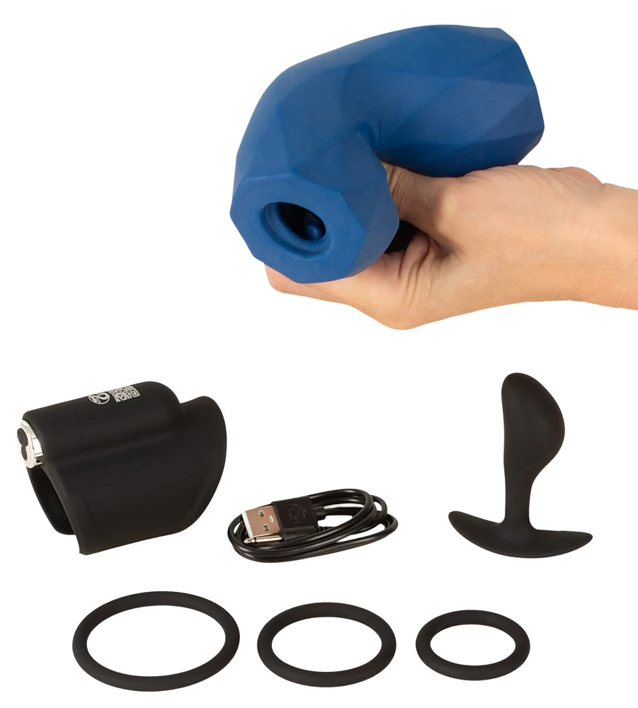 Magic shiver Masculine, Men Love Toy Starter Set Masculine 4-teilig Magic Shiver Vibro Masturbator Analplug Penisringe Stroker