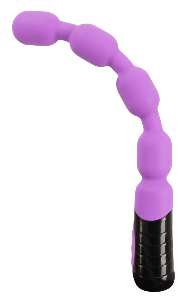High Performance Beads, Kraftvolle Doppel-Vibration trifft gezielte G- und P-Punkt-Stimulation – mit ergonomischem Hebel für intensive Lustmomente